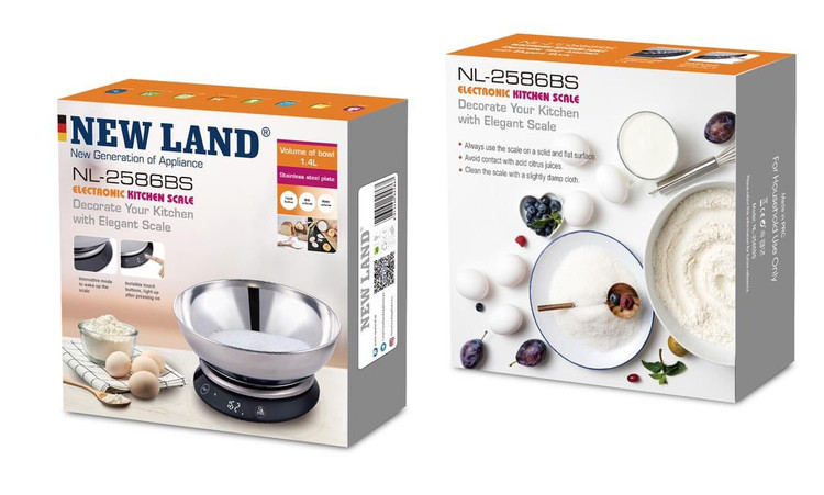 ترازو آشپزخانه نیولند NewLand NL-2586BS