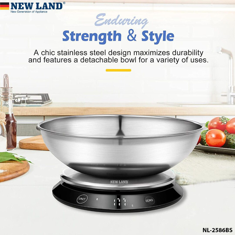 ترازو آشپزخانه نیولند NewLand NL-2586BS