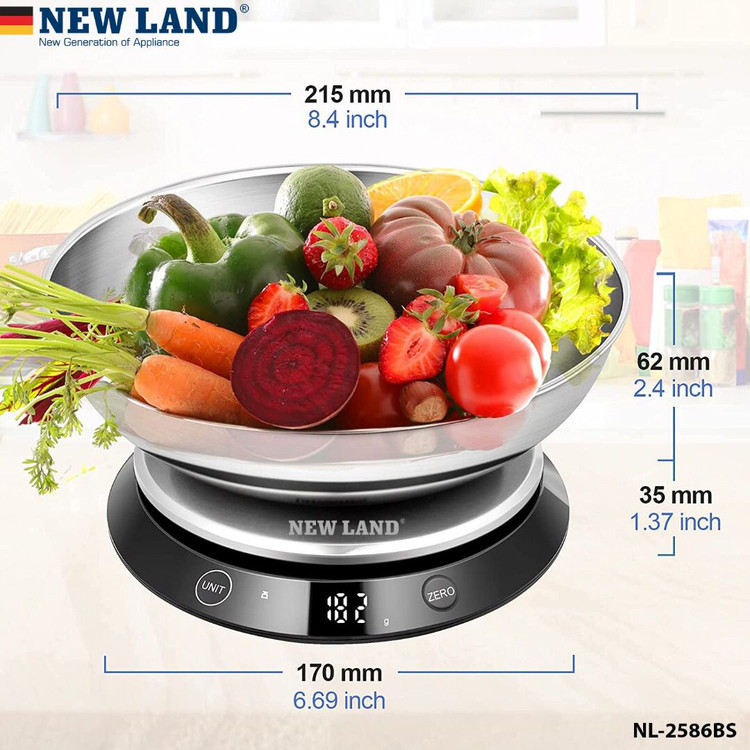 ترازو آشپزخانه نیولند NewLand NL-2586BS